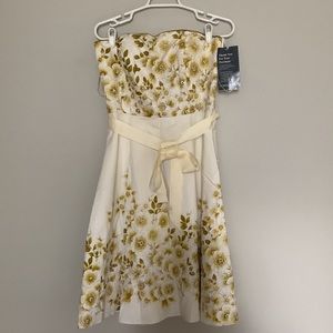 3/$15 Spencer Jeremy Strapless Embroidered Dress